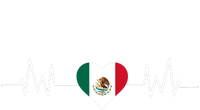 Mexico Mexican Heart Beat Pulse Grommeted Golf Towel