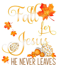 Fall For Jesus He Never Leaves Autumn Christian Prayers Full Zip Hoodie