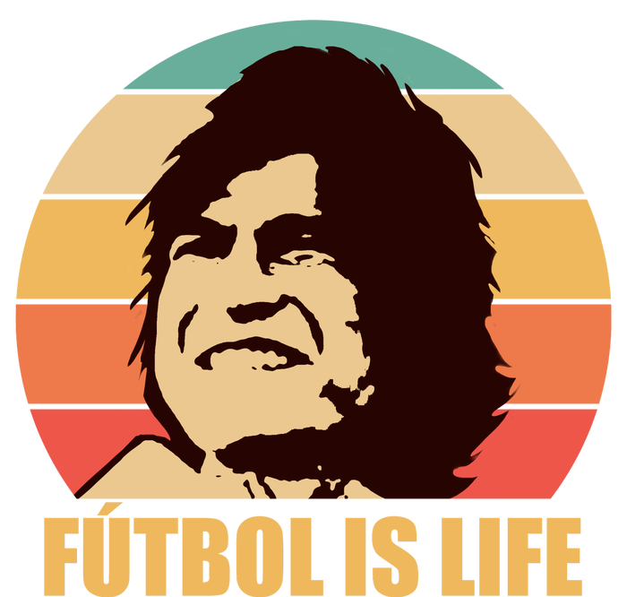 Retro Vintage Futbol Is Life T-Shirt