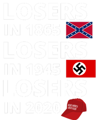 Losers In 1865, Losers In 1945, Losers In 2020 Funny Political Kids T-Shirt