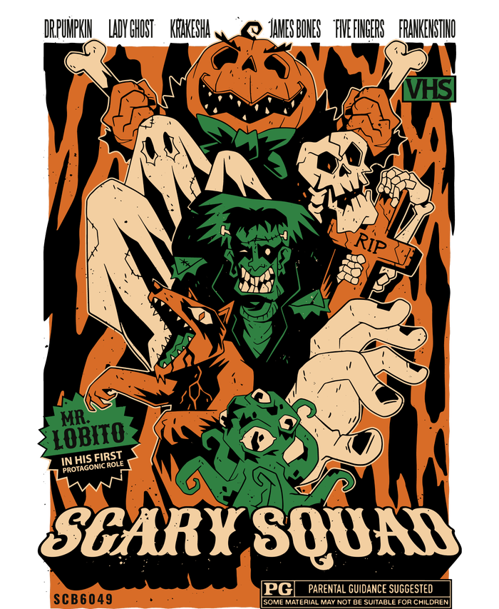 Scary Squad Halloween T-Shirt