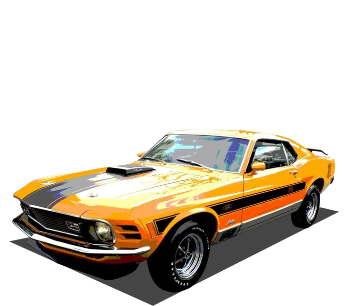 1970 Ford Mustang Mach I, Ideal Birthday Present Or Gift T-Shirt