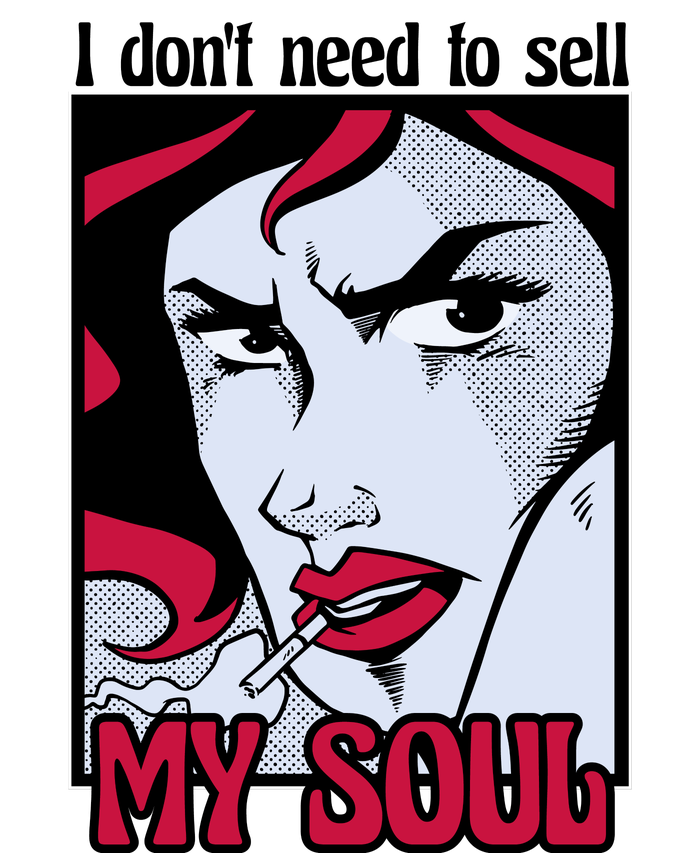 I Don't Need To Sell My Soul Comic T-Shirt