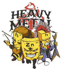 Heavy Metal Funny Chemistry T-Shirt