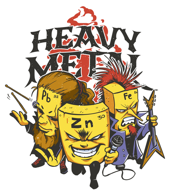 Heavy Metal Funny Chemistry T-Shirt