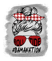 Bamanation Roll Tide Alabama All Y'all The Tide Is Crimson Hoodie