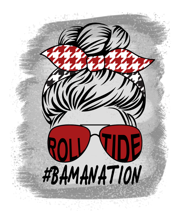 Bamanation Roll Tide Alabama All Y'all The Tide Is Crimson Hoodie