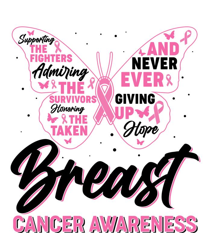 Breast Cancer Awareness Butterfly T-Shirt