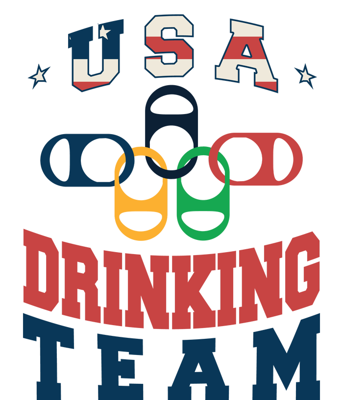 USA Drinking Team Olympics Poster