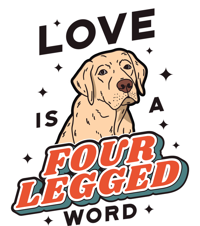 Love Is A Four Legged Word Long Sleeve Shirt