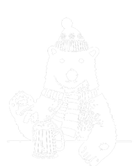 Polar Bear Beer The Baniff Cuffed Pom Beanie