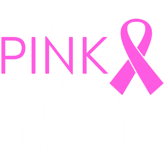 I Wear Pink For My Aunt Breast Cancer Awareness Sweatshirt