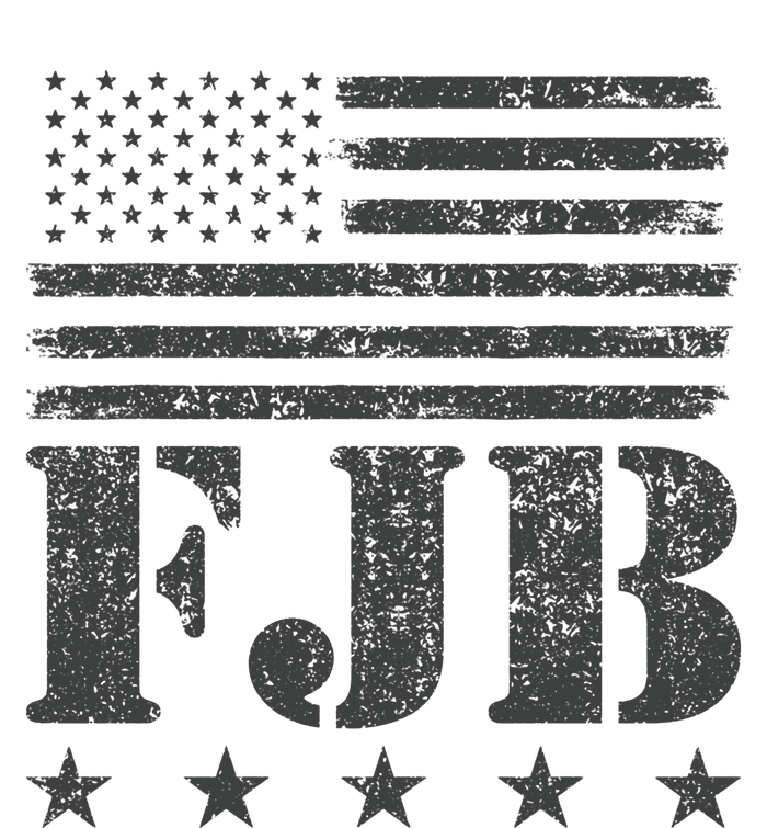 FJB Anti Biden American Flag Women's Crop Top Tee