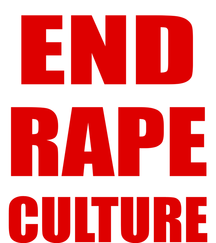 End Rape Culture Red Imprint Women's Fleece Hoodie