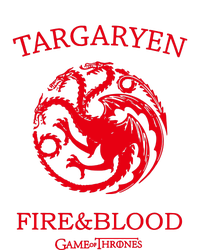 Targaryen Fire & Blood Toddler Long Sleeve Shirt