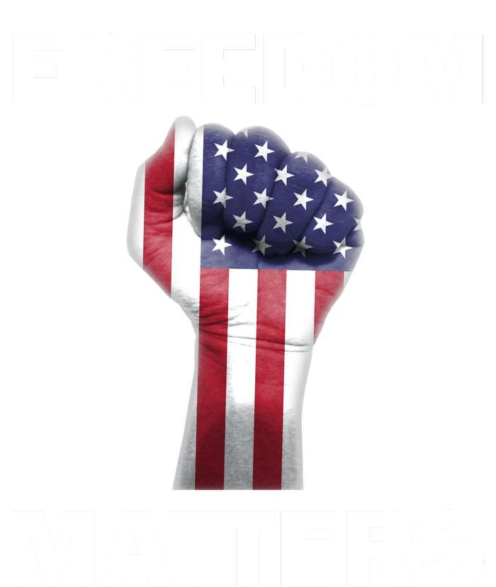 Freedom Matters USA American Fist Sweatshirt Cinch Pack Bag