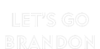 Lets Go Brandon Retro Font T-Shirt