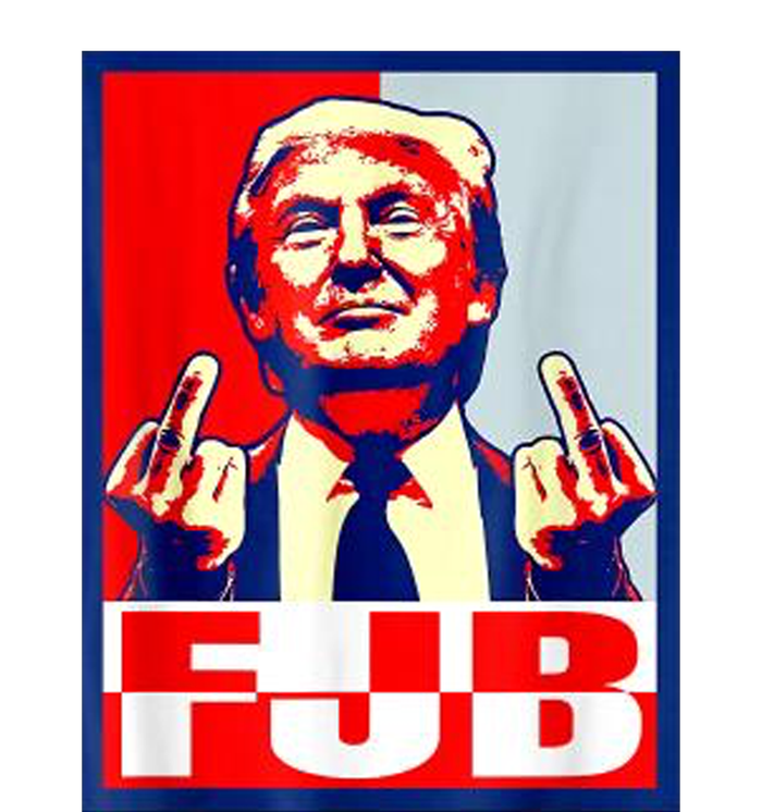 FJB Trump Middle Finger T-Shirt