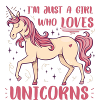 I'm Just A Girl Who Loves Unicorns T-Shirt