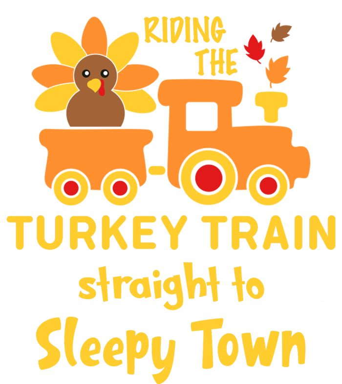 Riden The Turkey Train Sleepy Town Magnet