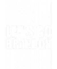 Let's Go Brandon Vintage American Flag V-Neck T-Shirt