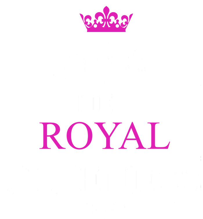 Her Royal Nineness 9th Birthday Nine Year Old Girl Toddler Zip Fleece Hoodie