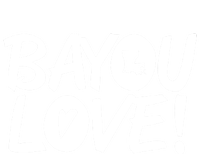 Bayou Love Striped Beanie with Solid Band