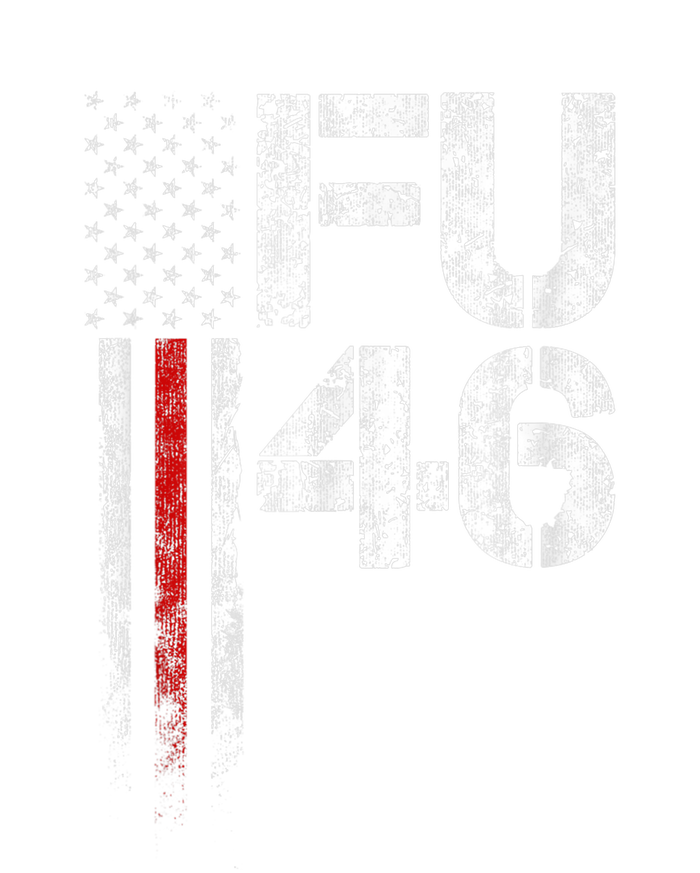 FU 46 Vintage Old American Flag Funny Biden Patriots FU46 Baby Long Sleeve Bodysuit