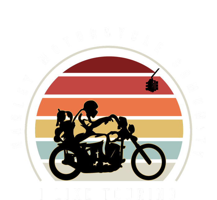 Harley Motorcycle Community Magnet