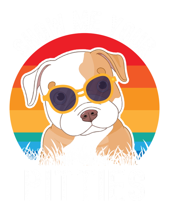 Funny Show Me Your Pitties Shirt Pitbull Owner Short Acrylic Beanie