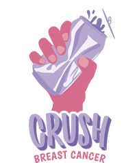 Crush Breast Cancer Can T-Shirt