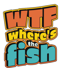 WTF Where's The Fish Funny Premium Hoodie