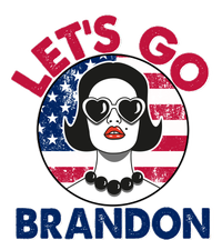 Retro Lady Let's Go Brandon Hoodie