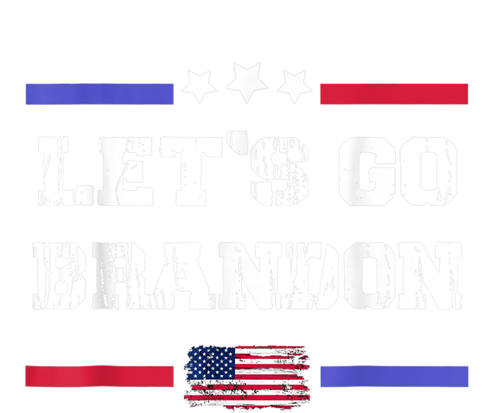 Let's Go Brandon Conservative Anti Liberal US Flag T-Shirt