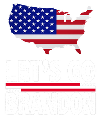 Let's Go Brandon USA American Flag Map Toddler Long Sleeve Shirt