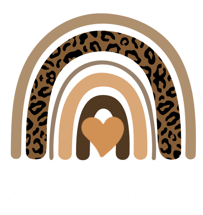 Be Kind, Kindness Matters Leopard Rainbow Cute Fall Autumn Women's Perfect Tri Tunic Long Sleeve Shirt