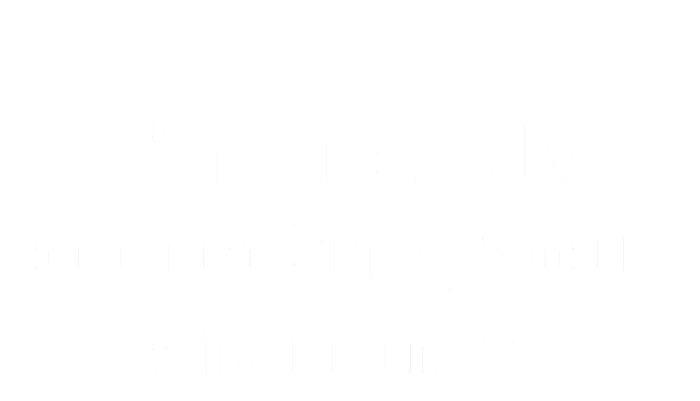 I'm Silently Correcting Your Grammar. Women's V-Neck T-Shirt