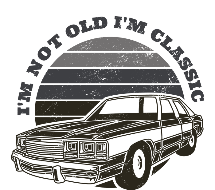 I'm Not Old I'm Classic Vintage Car Tall Long Sleeve T-Shirt