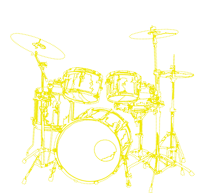 Drums Outline T-Shirt