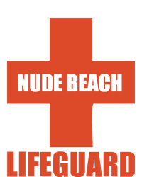 Nude Beach Lifeguard Ladies Long Sleeve Shirt