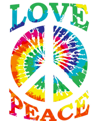 Peace Sign Love Retro 60S 70S Tie Dye Hippie Costume T-Shirt