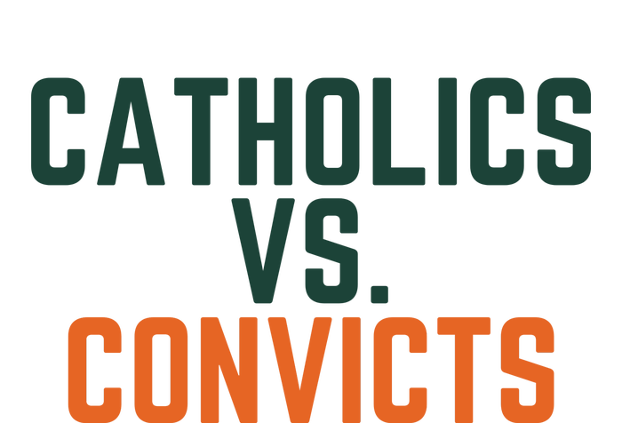 Catholics Vs Convicts Ladies Long Sleeve Shirt