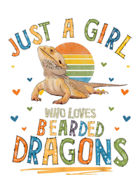 Just A Girl Who Loves Bearded Dragons Kids T-Shirt