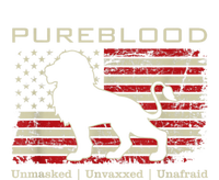 Pureblood Movement #Pureblood Medical Freedom Lion USA Flag T-Shirt