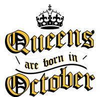 Queens Are Born In October Women's Knotted Racerback Tank