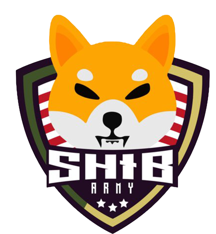 Shiba Army Badge Crest Grommeted Golf Towel