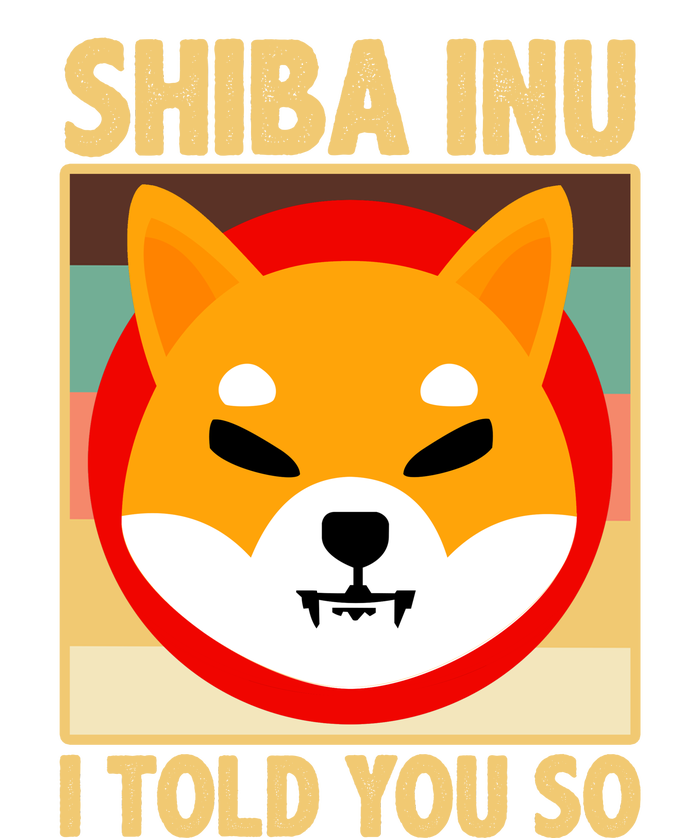 Shiba Inu I Told You So Flat Bill Trucker Hat