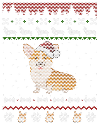 Cute Corgi Ugly Christmas Sweater Design Kids Long Sleeve Shirt