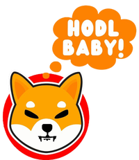 Shiba Inu Hodl Baby Hooded Wearable Blanket