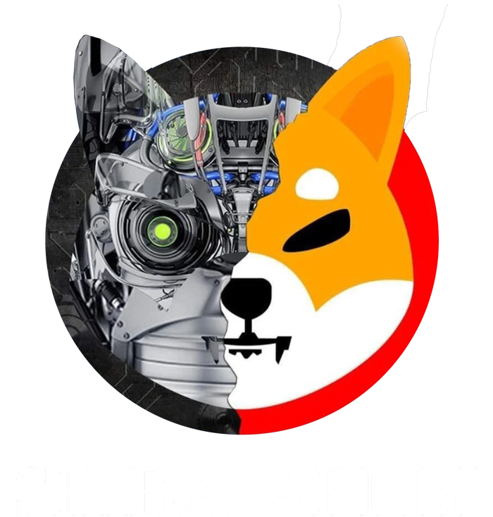 Shiba Army Fox Logo Terminator T-Shirt